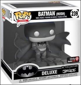 POP! Heroes figure 239-B Batman (Hush) (B&W) Jim Lee Collection GameStop