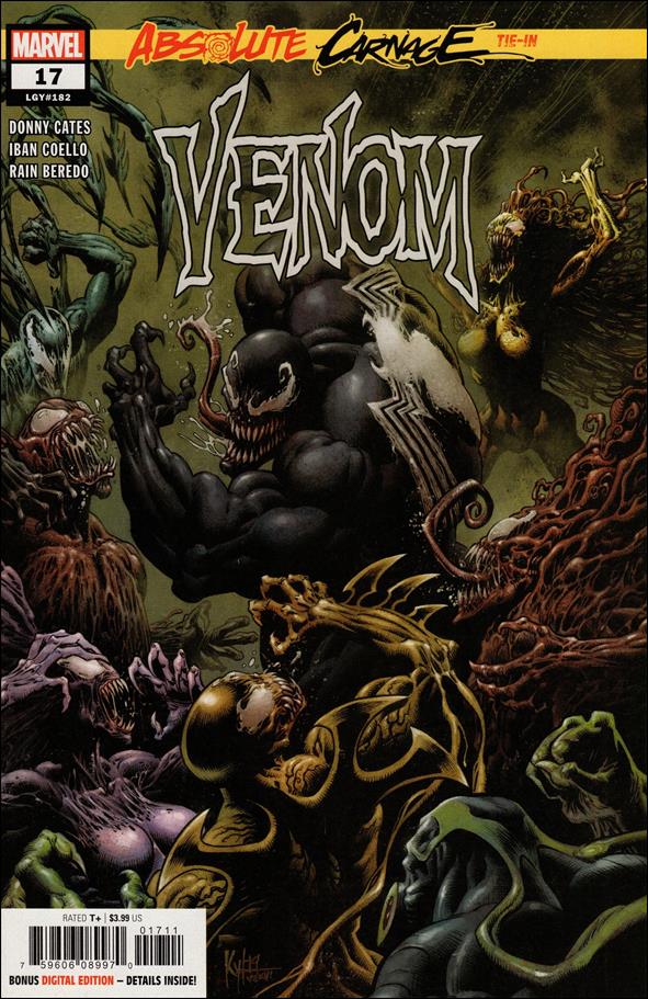 Venom (2018) issue 17 Kyle Hotz Cover
