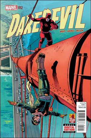 Daredevil (2014) issue 12 Chris Samnee Cover