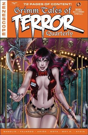 Grimm Tales of Terror Quarterly: 2021 Halloween Special issue nn-C Leo Matos Cover