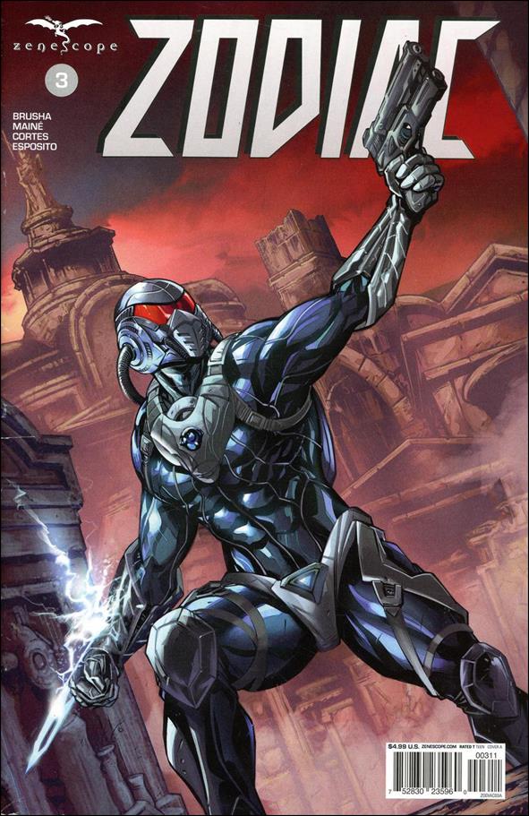 Zodiac issue 3 Riveiro Cover