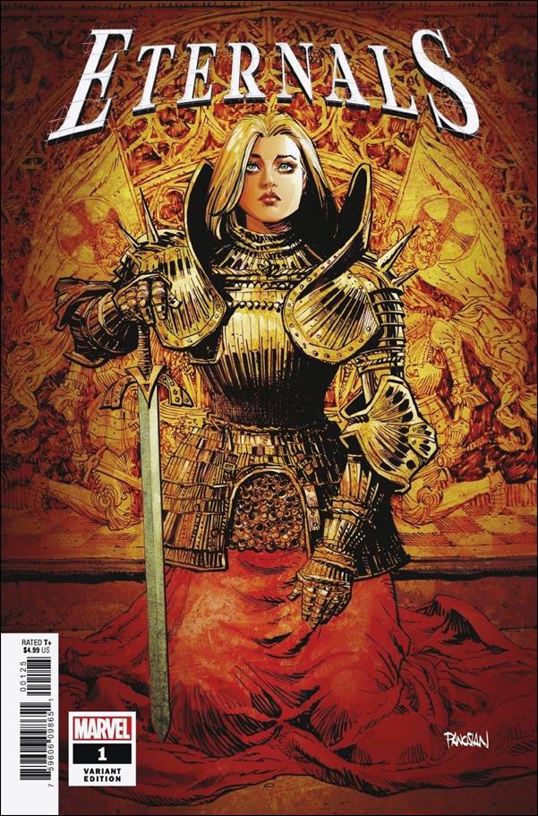 Eternals (2021) issue 1-RB Dan Panosian Cover