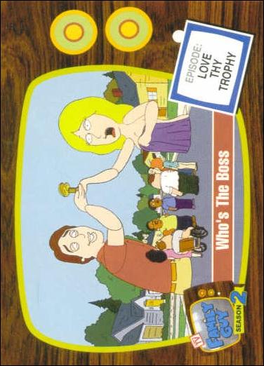 Family Guy Season Two (Base Set) card 27 Who's The Boss