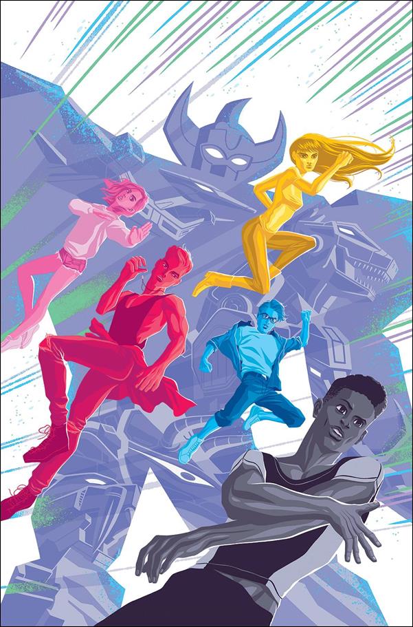 Mighty Morphin Power Rangers 2017 Annual issue 1-C George Caltsoudas 1:25 Cover
