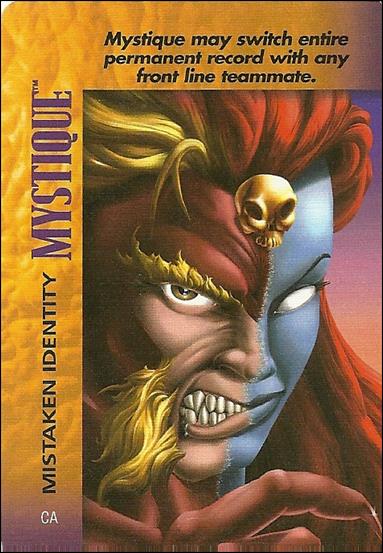 Marvel Overpower Powersurge (Base Set) card nn128 Mystique: Mistaken Identity