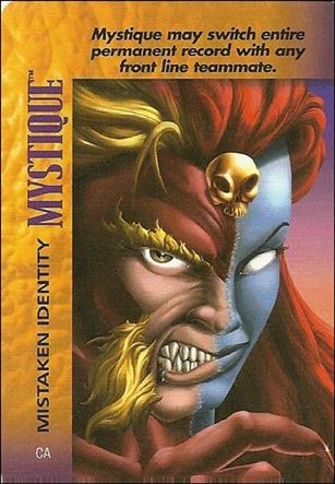 Marvel Overpower Powersurge (Base Set) card nn128 Mystique: Mistaken Identity