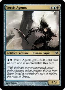 Magic the Gathering: Conflux (Base Set) card 131 Vectis Agents