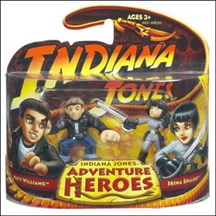 Indiana Jones: Adventure Heroes figure 9 Mutt Williams and Irina Spalko