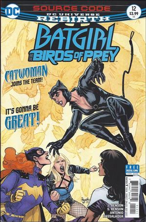 Batgirl & The Birds of Prey issue 12 Yanick Paquette Cover