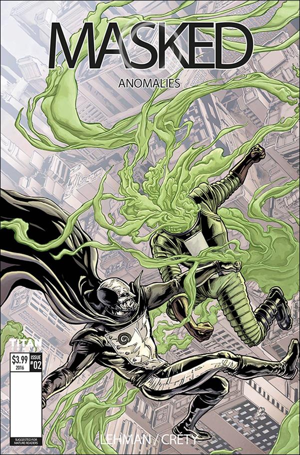 Masked: Anomalies issue 2-B Steve Kurth Cover