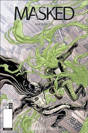 Masked: Anomalies issue 2-B Steve Kurth Cover