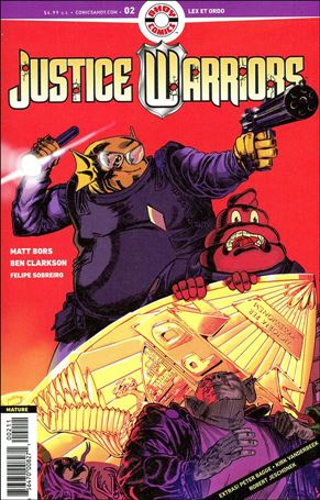 Justice Warriors issue 2 Ben Clarkson Cover