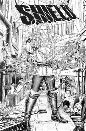 S.H.I.E.L.D. (2010) issue 1-D Black and White Edition