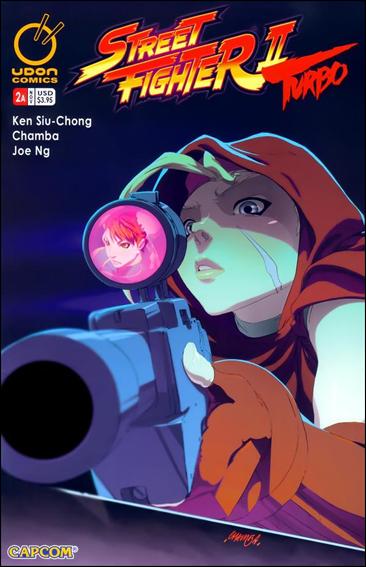 Street Fighter II Turbo issue 2 Jeffrey "Chamba" Cruz Cover