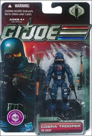 G.I. Joe: 30th Anniversary  figure 1-B Cobra Trooper (The Enemy) - Pursuit of Cobra 