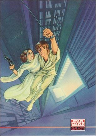 Star Wars Galaxy: Series 2 (Base Set) card 264 Zina Saunders