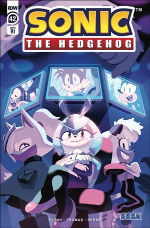 Sonic the Hedgehog (2018) issue 42-C Nathalie Fourdraine 1:10 Cover