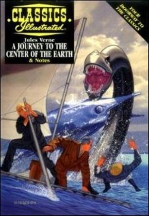 Classics Illustrated Study Guides issue 25 A Journey to the Center of the Earth