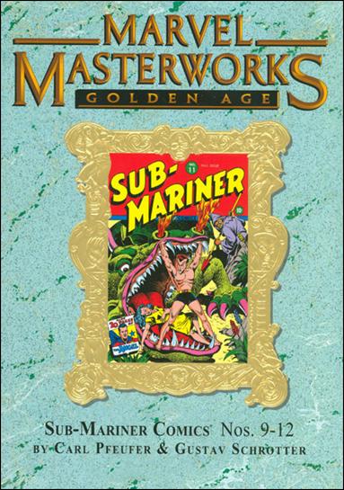 Marvel Masterworks: Golden Age Sub-Mariner issue 3-B Marble Dust Jacket Vol 128