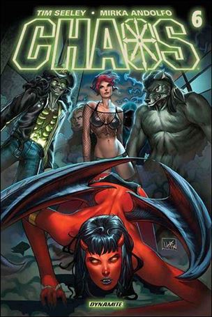 Chaos issue 6-C Nei Ruffino Cover