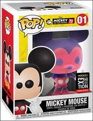 POP! Disney figure 1-I Mickey Mouse (Pink & Purple) NYC Exhibition