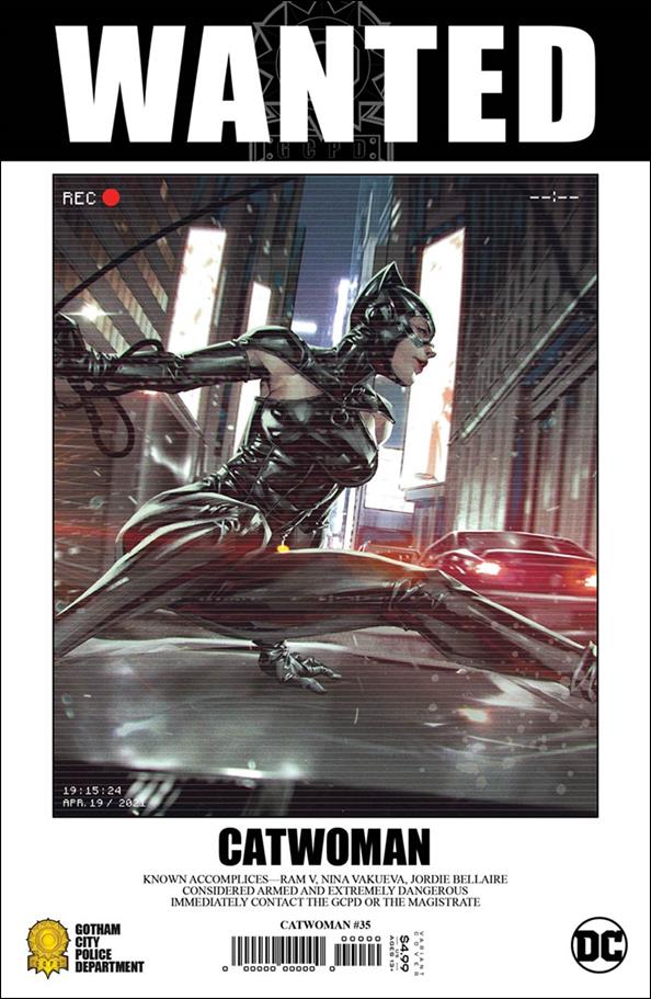 Catwoman (2018) issue 35-C Kael Ngu 1:25 Cardstock Cover