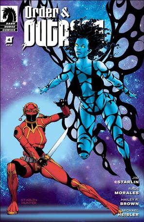 Order & Outrage issue 4-B Jim Starlin Cover