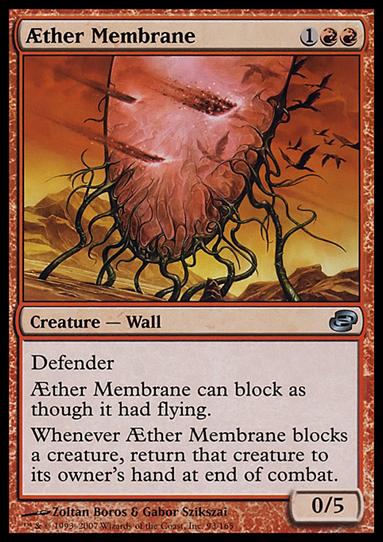 Magic the Gathering: Planar Chaos (Base Set) card 93 Æther Membrane