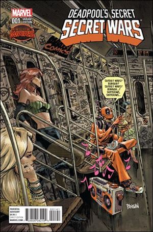 Deadpool's Secret Secret Wars issue 1-B Dan Panosian 1:25 Cover