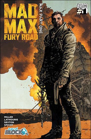 Mad Max: Fury Road: Max issue 1-C Jim Lee Nerd Block Wraparound Cover