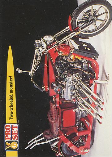 Guinness World Records (Base Set) card 6 Two-wheeled monster!