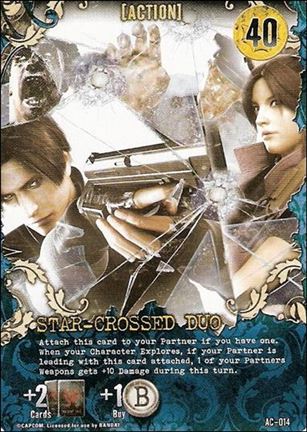 Resident Evil: Alliance (Base Set) card AC-014 Star-Crossed Duo