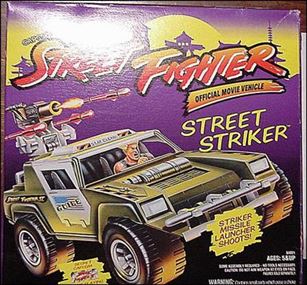 Street Fighter: Official Movie Fighters (Vehicles and Playsets) Cover Image 2