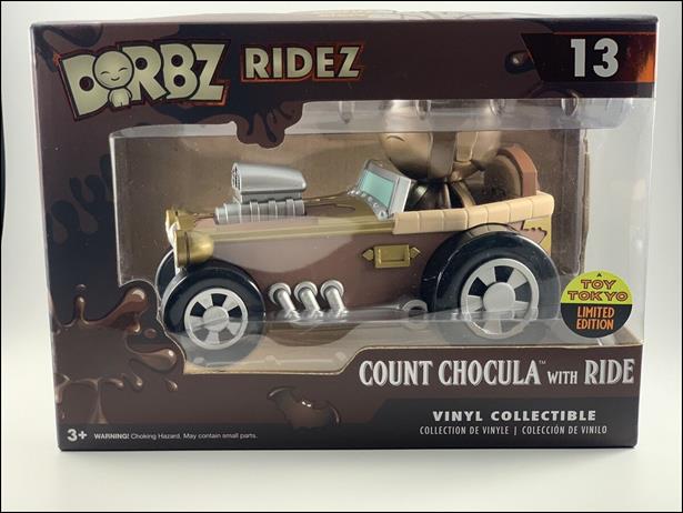 Dorbz Ridez figure 13 Count Chocula with ride (Toy Tokyo)