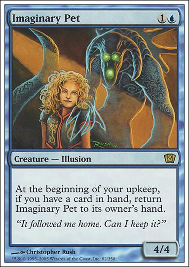 Magic the Gathering: 9th Edition (Base Set) card 82 Imaginary Pet