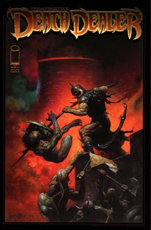 Frank Frazetta's Death Dealer (2007) issue 5 Frank Frazetta Cover