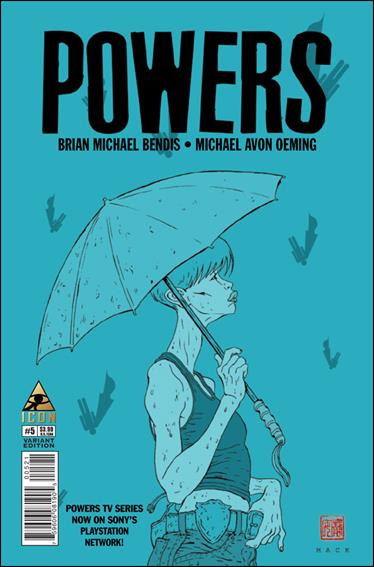 Powers (2015) issue 5-C David Mack 1:25 Cover
