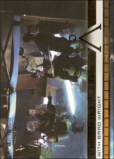Stargate SG-1: Season 6 (Behind the Scenes with Brad Wright Subset) card B7 Decent, Season 6