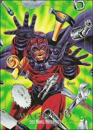 1992 Marvel Masterpieces (Base Set) card 49 Magneto