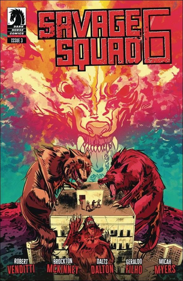 Savage Squad 6 issue 3 Dalts Dalton Cover