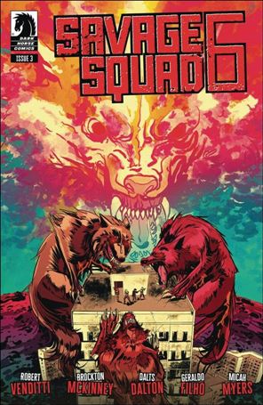 Savage Squad 6 issue 3 Dalts Dalton Cover