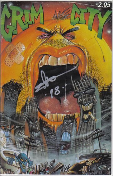 Grim City issue 1 regular cover