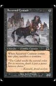 Magic the Gathering: Onslaught (Base Set) card 123 Accursed Centaur