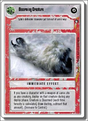 Star Wars: Hoth Revised (Base Set) card 118 Disarming Creature
