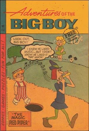 Adventures of the Big Boy issue 102 East Coast Cover