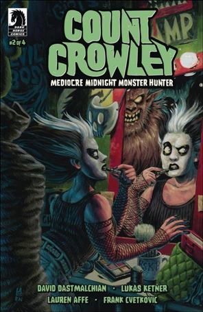 Count Crowley: Mediocre Midnight Monster Hunter issue 2-B Christine Larsen Cover