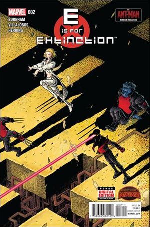 E is for Extinction issue 2 Ian Bertram Cover