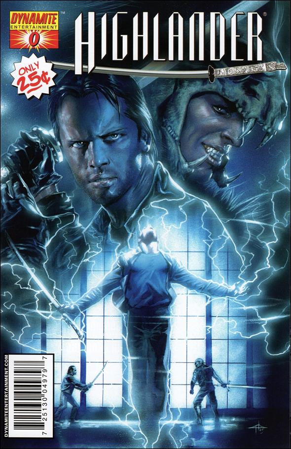 Highlander issue 0 Gabriele Dell'Otto Standard Cover