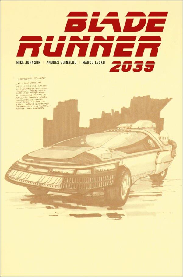 Blade Runner 2039 issue 2-C Syd Mead Cover