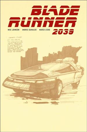 Blade Runner 2039 issue 2-C Syd Mead Cover